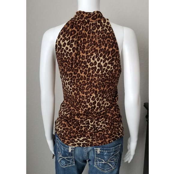 NWT Michael Kors print halter top - Picture 2 of 3